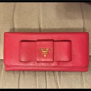 Authentic Prada Saffiano Wallet